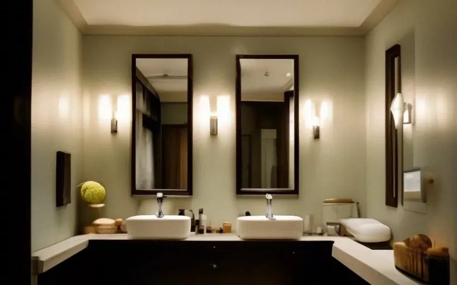 Типы освещения в ванной комнате